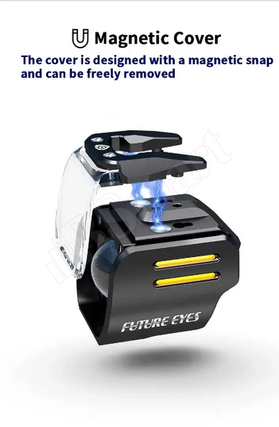 Мотофары Future Eyes UF1 LED DRL 68W ДХО желтый / ближнее белый / дальнее белый