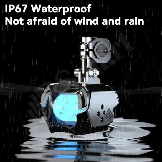 Мотофары Future Eyes F30P LED Yellow DRL 120W 6500Lm ДХО желтый / ближнее белый / дальнее белый