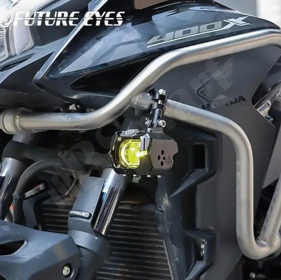 Мотофары Future Eyes F30P LED Yellow DRL 120W 6500Lm ДХО желтый / ближнее белый / дальнее белый