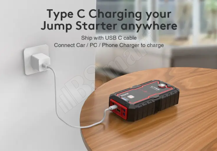 Джамп стартер бустер UTRAI  Jstar One 2000A Jump Starter 22000 мАч