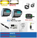 Мотофары Future Eyes UF1 LED DRL 68W ДХО желтый / ближнее белый / дальнее белый 1040221 фото 5