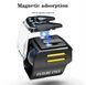 Мотофары Future Eyes UF1 LED DRL 68W ДХО голубой / ближнее желтый / дальнее белый беспроводная кнопка 104023W фото 4