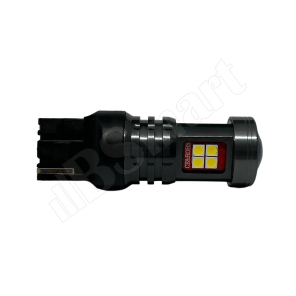 Автолампа світлодіодна LED BSmart BS8t 12В - 24В W21W 7440 T20 3030 15SMD біла