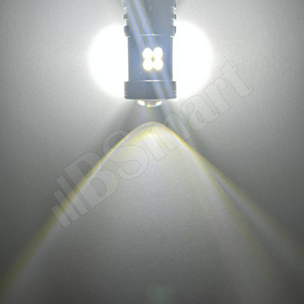 Автолампа світлодіодна LED BSmart BS8t 12В - 24В W21/5W 7443 T20 3030 15SMD біла