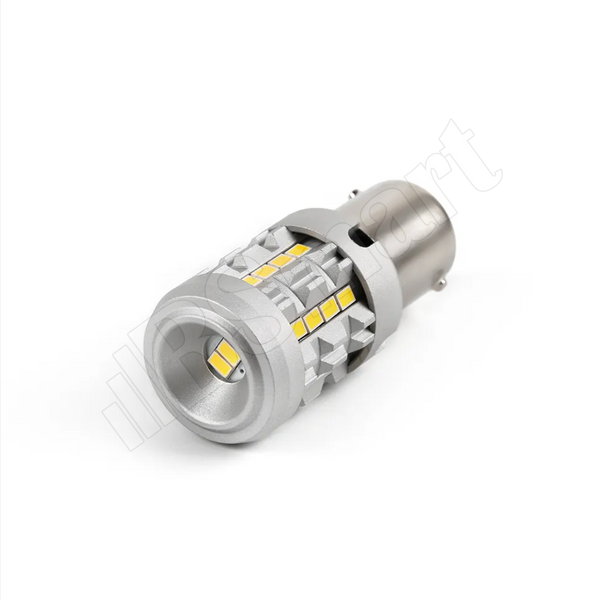 Автолампа заднего хода LED BSmart BS7c 1156 P21W BA15S 12В 21Вт обманка Canbus Белый диод 26SMD 3020