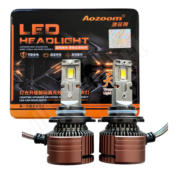 Автолампы LED Aozoom XLH-02/04 цоколь HB4 9006 130Вт Canbus 12В 65W на лампу