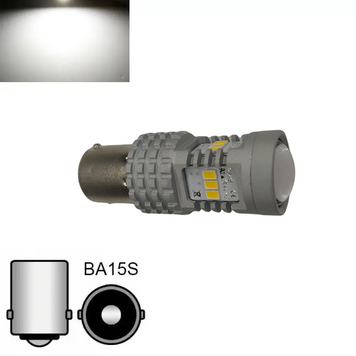 Автолампа LED BSmart BS5n P21W 1156 BA15S 3020 14SMD 12 В 21 Вт Canbus Біла