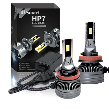 Автолампи LED BSmart HP7 Canbus цоколь H11 H8 H9 130W 11200Лм 6000K 12V 65W на лампу