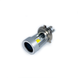 Мотолампа BSmart M6F LED цоколь H4 диод COB 12В 20Вт голубая подсветка ближний-желтый, дальний-белый 1040052 фото 2