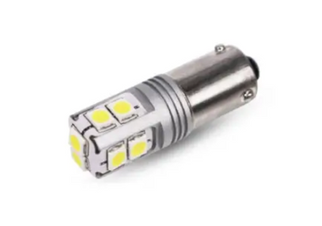 LED світлодіодна авто лампа H21W BAY9S Canbus обманка 10-SMD-3030 білий