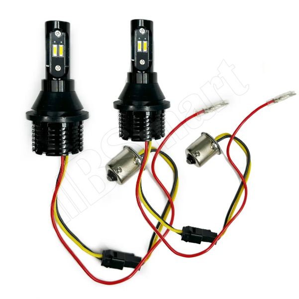 Автолампи LED DRL/turn ДХО Поворот LG3535/Epistar CANBUS 1156 P21W