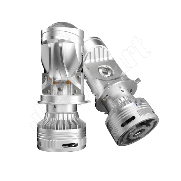 Міні лінзи Aozoom H4 Bi-LED mini цоколь H4 40W / 75W на лінзу 12В 6000K Canbus
