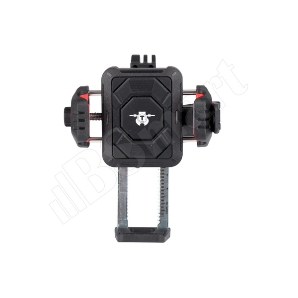 Мото держатель BSmart TQ136 для телефона с демпфером вибрации и держателем GoPro Insta 360 под зеркало