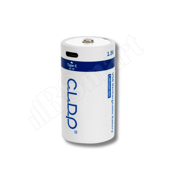 Акумулятор LR20 CLDP Li-ion 1.5V USB Type-C
