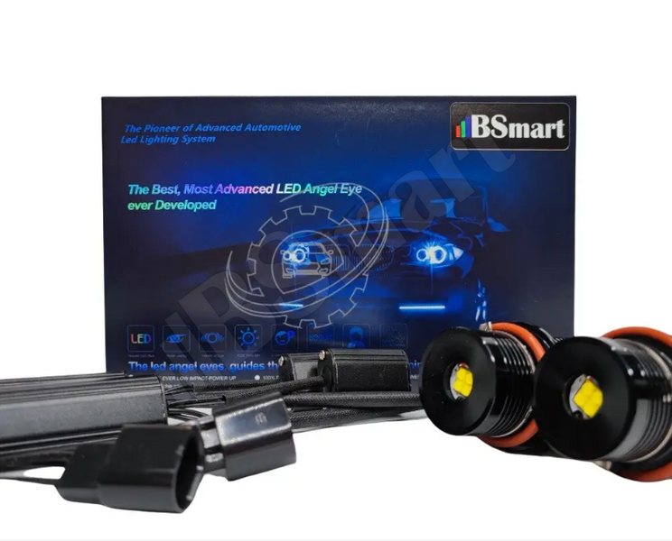 Автолампи LED BSmart BMW Angel Eye E87 E39 E60 E61 E63 E64 E65 E66 X series E53 E83 X3 Canbus