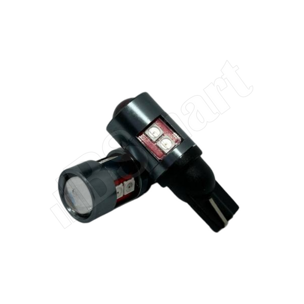 LED автолампа BSmart BS8t цоколь T10 W5W 12В - 24В 9SMD 5Вт Красный
