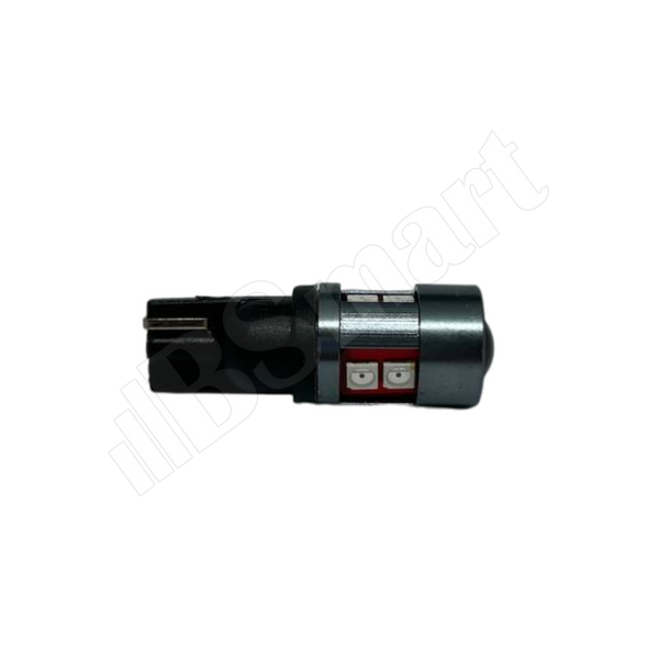 LED автолампа BSmart BS8t цоколь T10 W5W 12В - 24В 9SMD 5Вт Красный