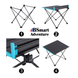 Туристический складной стол BSmart Adventure алюминиевый кемпинговый 41&times;35&times;31 см для мото-путешествий, пикника, пляжа и рыбалки 106001 фото 2