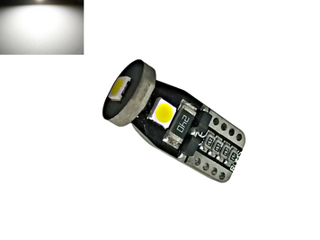 Автолампа LED BSmart T10 W5W 3SMD 3030 12В 2,7Вт біла