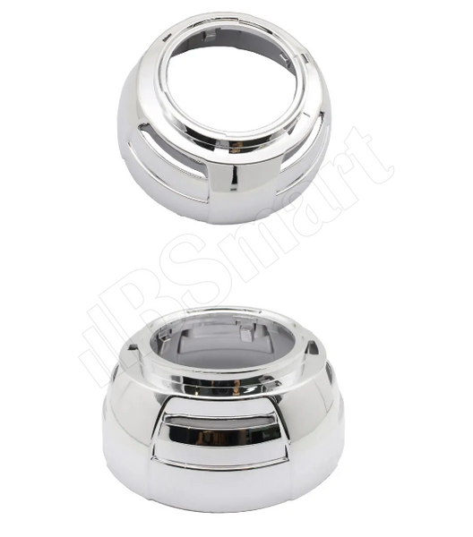 Маски для BI LED линз BSmart Cayenne Round хром 3.0 дюйма