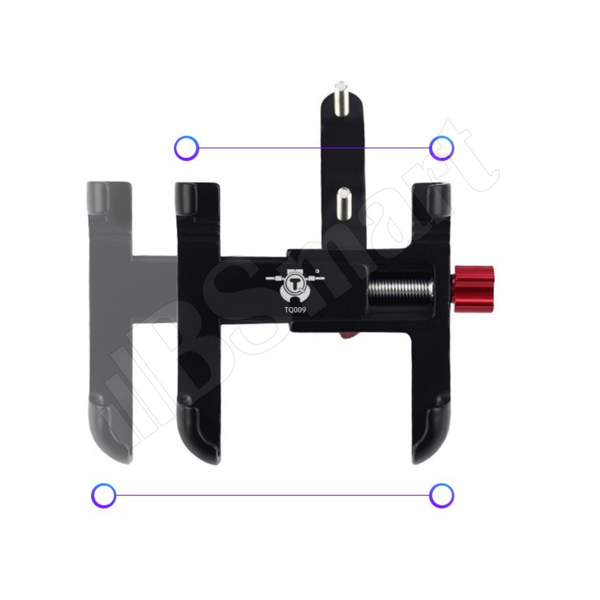 Мотодержатель для телефона BSmart TQ009 Black на руль
