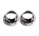 Маски для BI LED линз BSmart Cayenne Round хром 3.0 дюйма 103131 фото 3