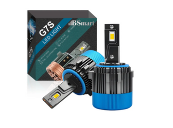 Автолампи LED BSmart Volkswagen VW G7S цоколь H7 8000Лм 42Вт 12В Canbus blue