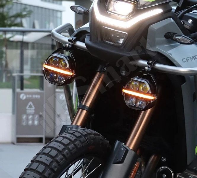 Мотофары Future Eyes X100 LED 180W ближнее белый / дальнее белый