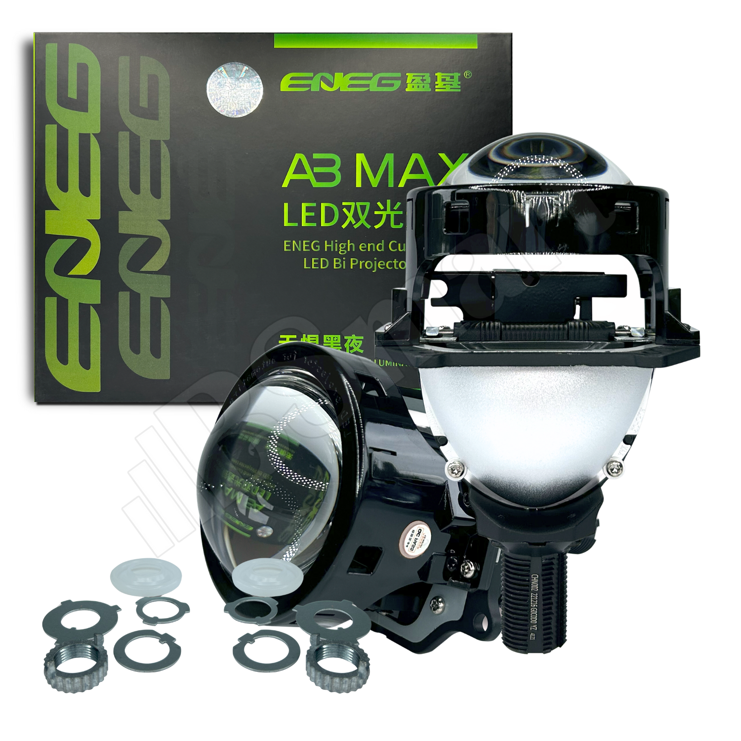 Линзы Bi-LED Aozoom A3 Max 3.0 дюйма 45W 12V 5500К - BSmart Smart