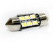 LED светодиодная авто лампа BTLE1285 C5W SMD2835 CANBUS обманка 31 мм белый 100411 фото 1