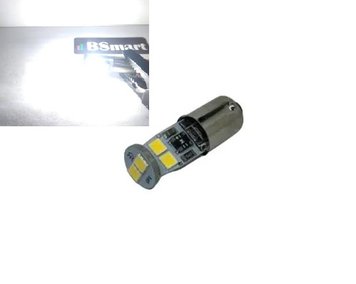 LED світлодіодна авто лампа T4W BA9S 6SMD 2835 Білий