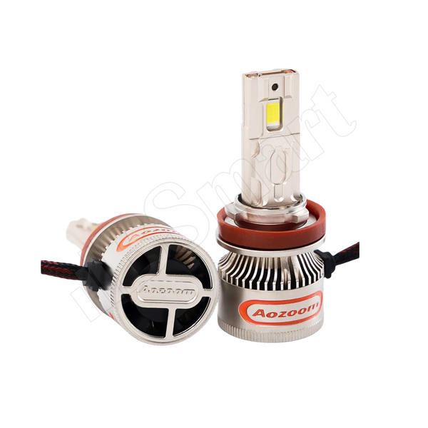 Автолампы LED Aozoom ALH-11 цоколь H11 H9 H8 130W 5500K Canbus 12V 65Вт на лампу