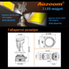 Мотолинза мини H4 Bi-LED Aozoom 40/75Вт 12В 6000K IP65 104040 фото 6