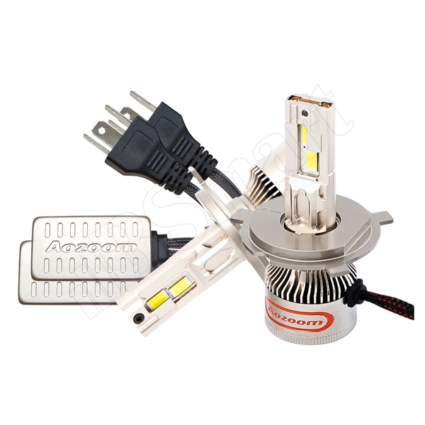 Автолампи LED Aozoom ALH-11 цоколь H4 100W 5500K Canbus 12V 50Вт на лампу