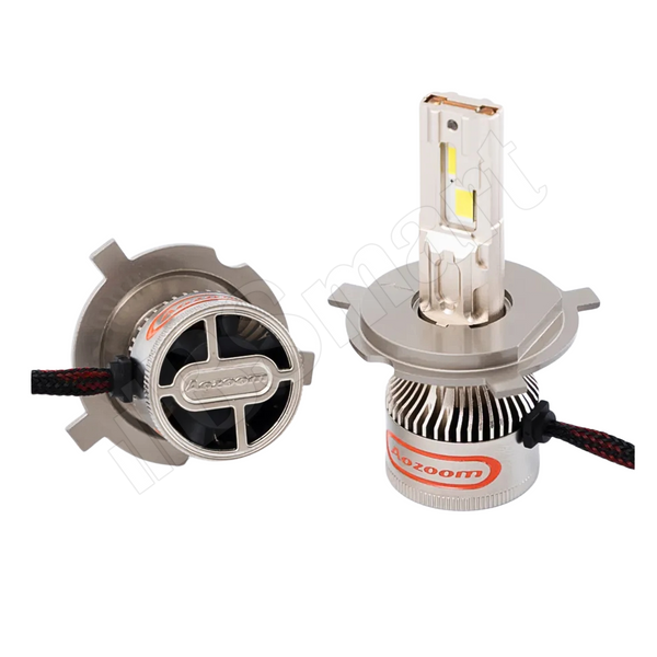 Автолампи LED Aozoom ALH-11 цоколь H4 100W 5500K Canbus 12V 50Вт на лампу