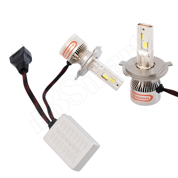 Автолампи LED Aozoom ALH-11 цоколь H4 100W 5500K Canbus 12V 50Вт на лампу