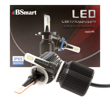 Автолампи LED світлодіодні BSmart M1 цоколь H27 880 881 CSP Пд Корея 8000Лм 40Вт 12В-24В