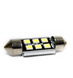 LED светодиодная авто лампа BTLE1285 C5W SMD2835 CANBUS обманка 41 мм белый 100414 фото 1