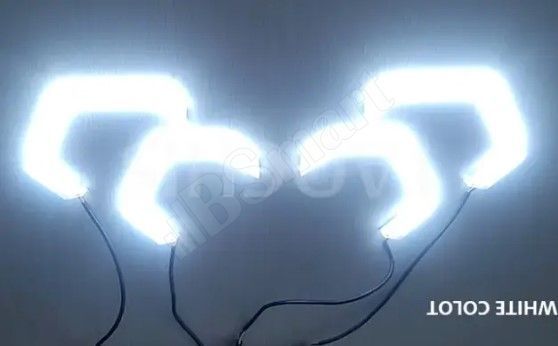 Ангельські очі BSmart Crystal Angel Eyes білий BMW F10 F11 F18 F30 F31 F34