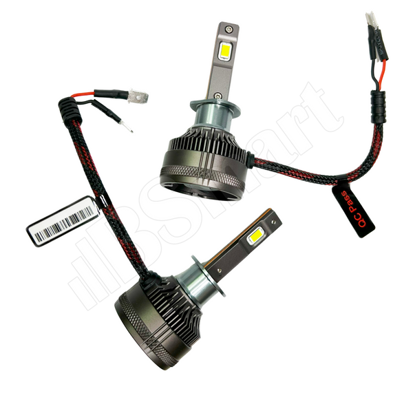 Автолампы LED BSmart HP4 цоколь H1 100Вт 6000K 12В Canbus 50W лампа