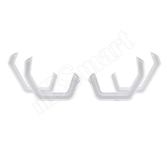 Ангельскі очі BSmart Crystal Angel Eyes ДХВ поворот білий жовтий BMW F10 F11 F18 F30 F31 F34