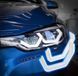 Ангельскі очі BSmart Crystal Angel Eyes ДХВ поворот + RGB BMW F10 F11 F18 F30 F31 F34 110312 фото 7
