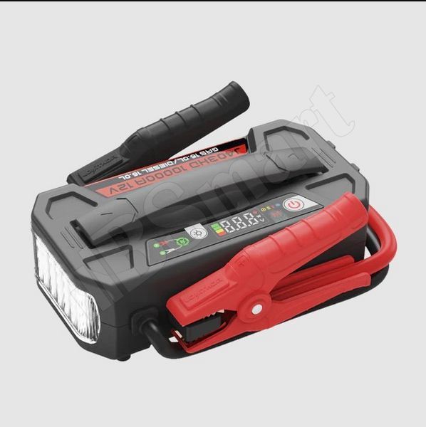 Пусковий пристрій джамп стартер бустер 12 В Lokithor J403HD 64000mAh 10000A LiPO