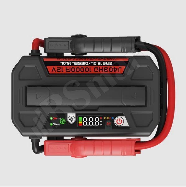 Пусковий пристрій джамп стартер бустер 12 В Lokithor J403HD 64000mAh 10000A LiPO