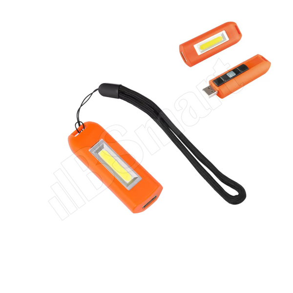 Фонарик брелок BSmart LED USB зарядка mini LED