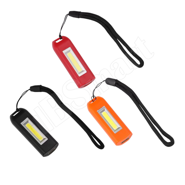 Фонарик брелок BSmart LED USB зарядка mini LED