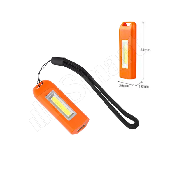 Фонарик брелок BSmart LED USB зарядка mini LED