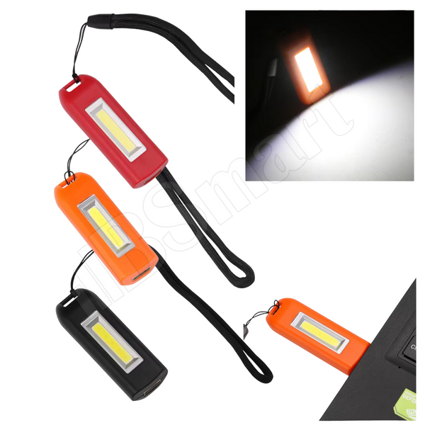 Фонарик брелок BSmart LED USB зарядка mini LED