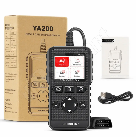 Автосканер Kingbolen YA200 OBD-II OBD2