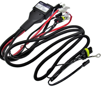 Коммутационные провода с реле H4 Bi-xenon 12V 55w Brevia